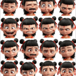 Share FULL Bộ icon Na Tra Ma Đồng Náo Hải