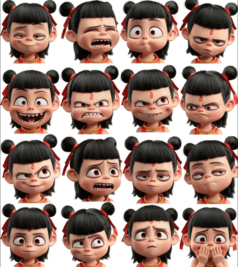 Share FULL Bộ icon Na Tra Ma Đồng Náo Hải