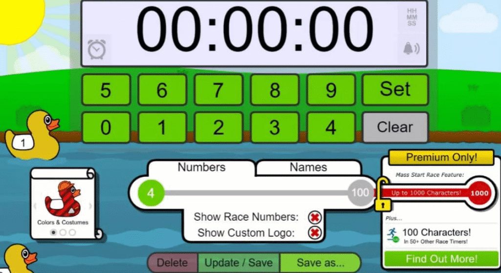 Duck Race : Game đua vịt lên trả bài kiểm tra học sinh