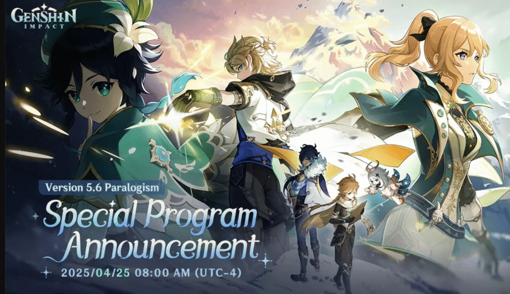 Livestream Genshin Impact 5.6: xem Special Broadcast