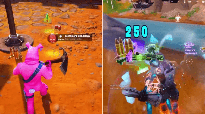 Cách nhận Huy chương Saitama trong Fortnite Blitz Royale