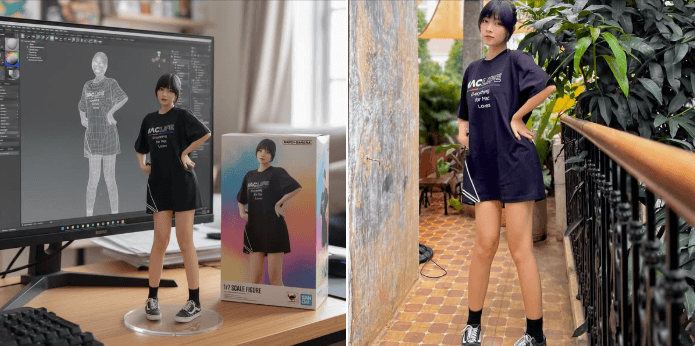 tạo hình vinh danh, đồ họa 3D và hộp quà từ Ảnh thường đang hot bằng AI