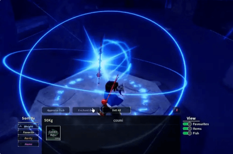 Sử Dụng Cosmic Relic trong Fisch Làm Gì và Dùng Như Thế Nào?