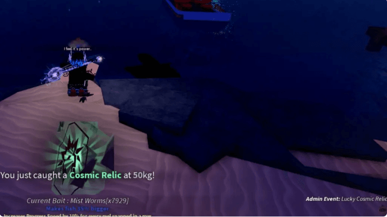 Tham Gia Sự kiện Lucky Cosmic Relic Admin